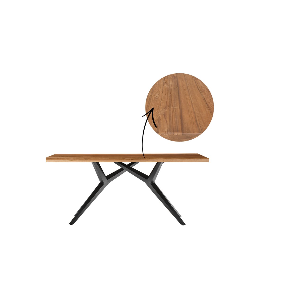 Tisch 180x100 cm