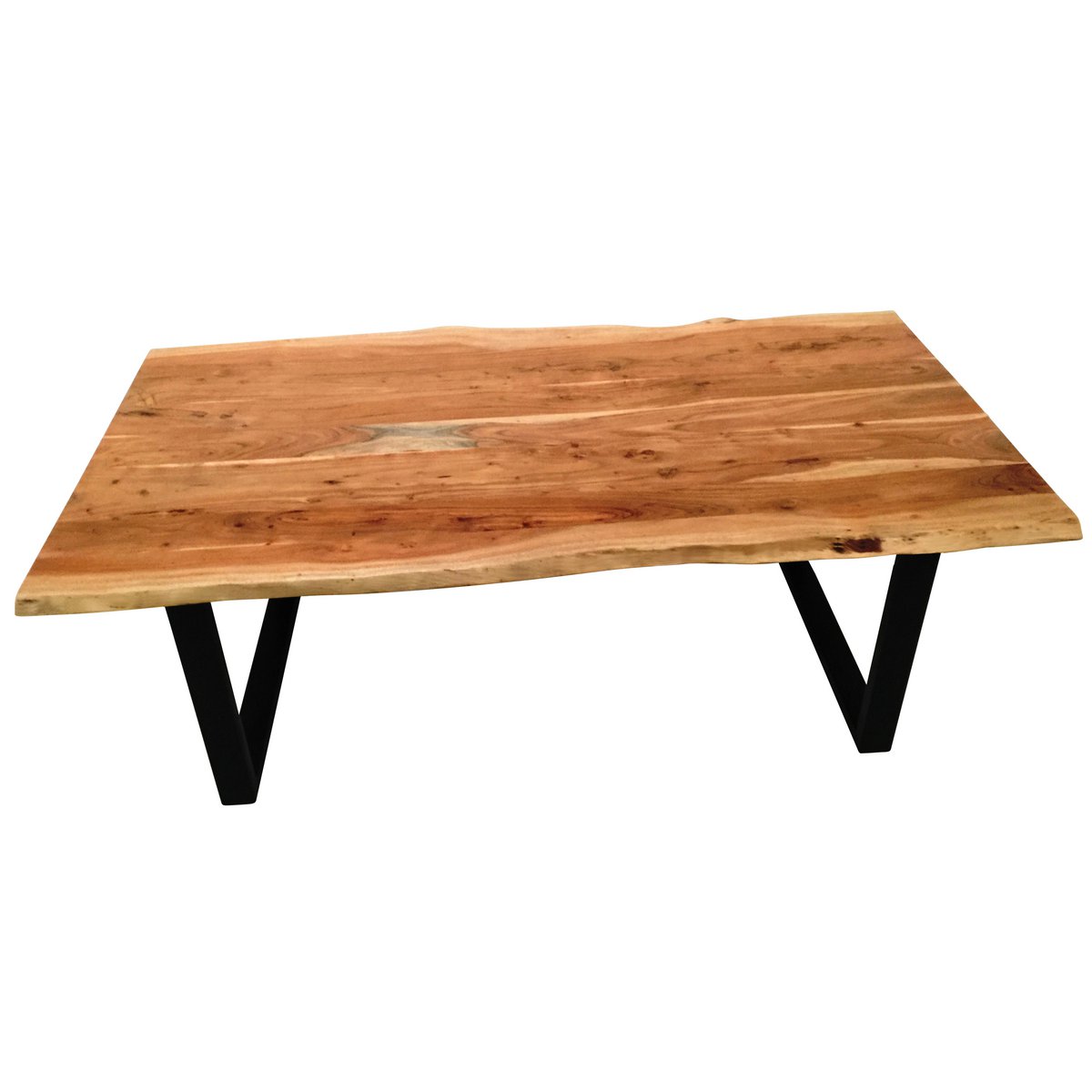 Tisch 240x100 cm, Akazie natur, 56 mm