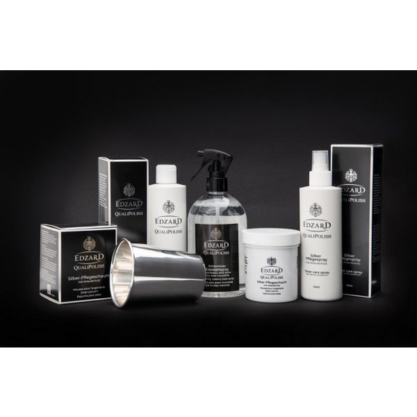EDZARD QualiPolish® Silber-Pflegespray Silberspray mit Anlaufschutz, Inhalt 250 ml