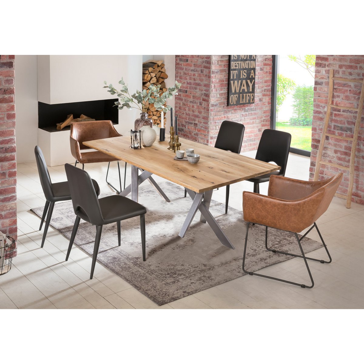 Tisch 220x100 cm