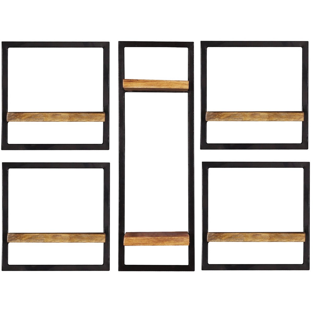 Wandregal-Set, 5-teilig