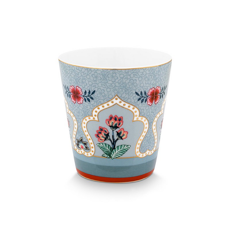 Geschenkset Tassen ohne Ohr Oriental Flower Festival Blue 230ml