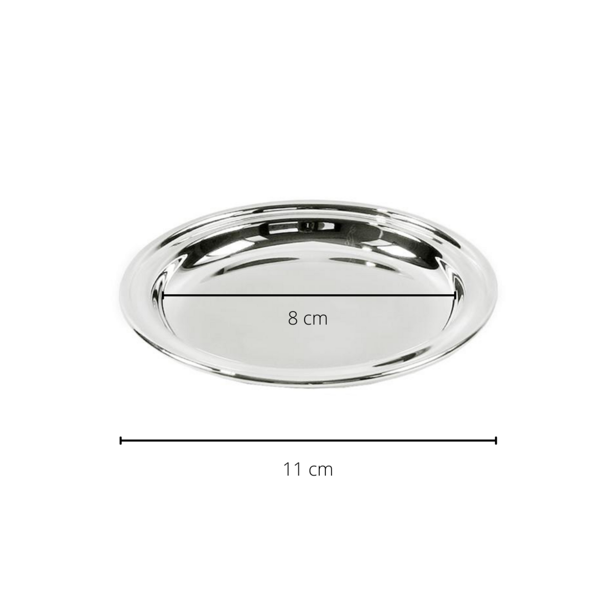 EDZARD 2er Set Untersetzer Gläseruntersetzer Astoria, edel versilbert, Durchmesser 11 cm