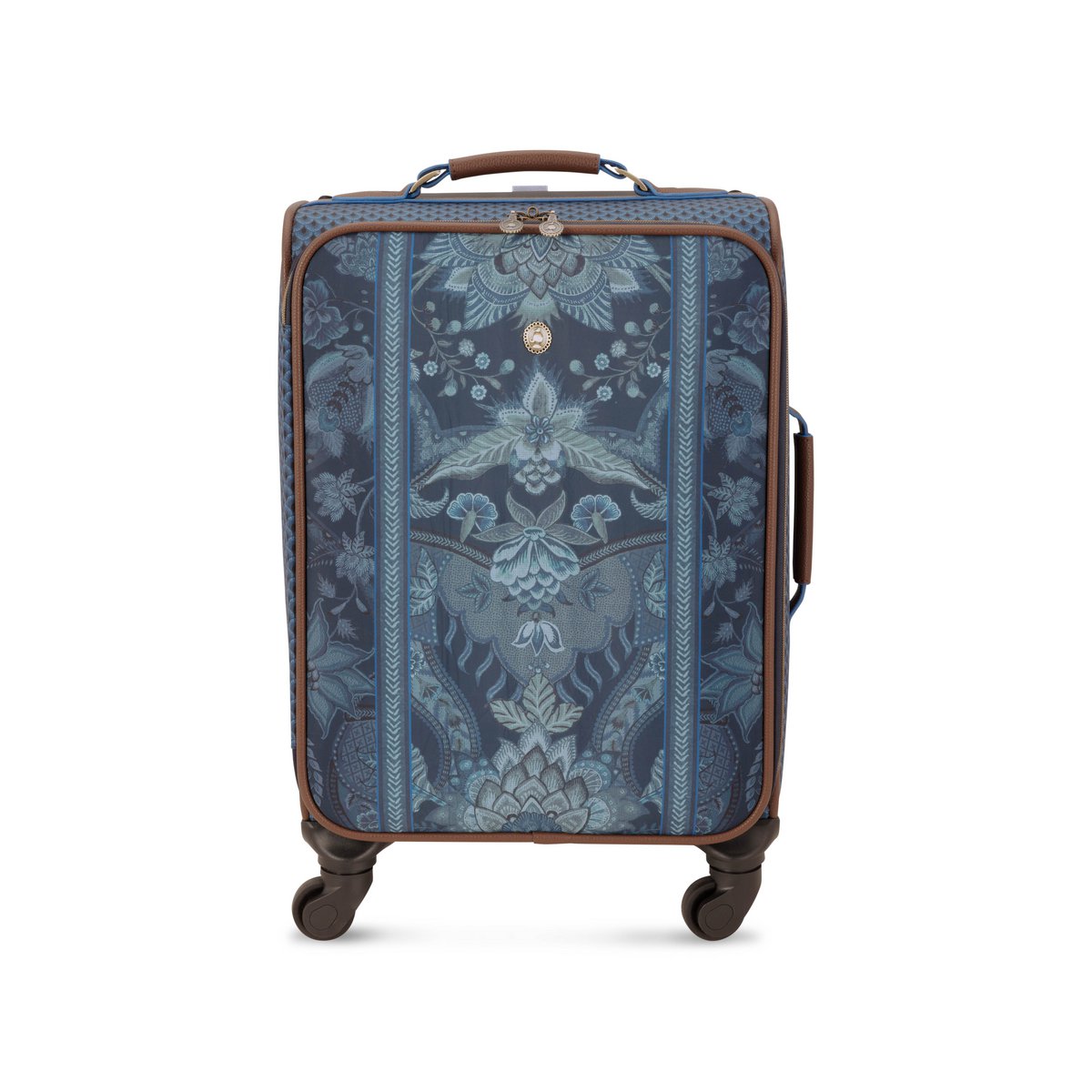 Trolley Klein Kyoto Festival Indigoblau 35x47x22cm