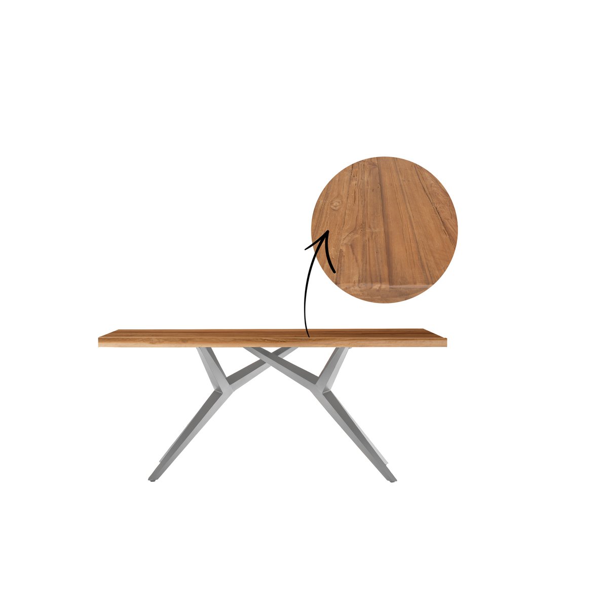 Tisch 200x100 cm