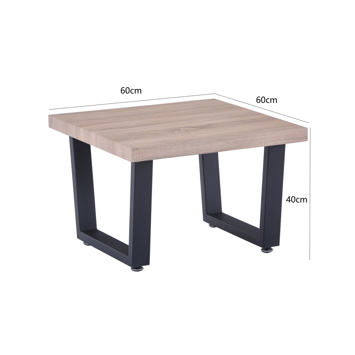 Couchtisch 60x60x40 cm