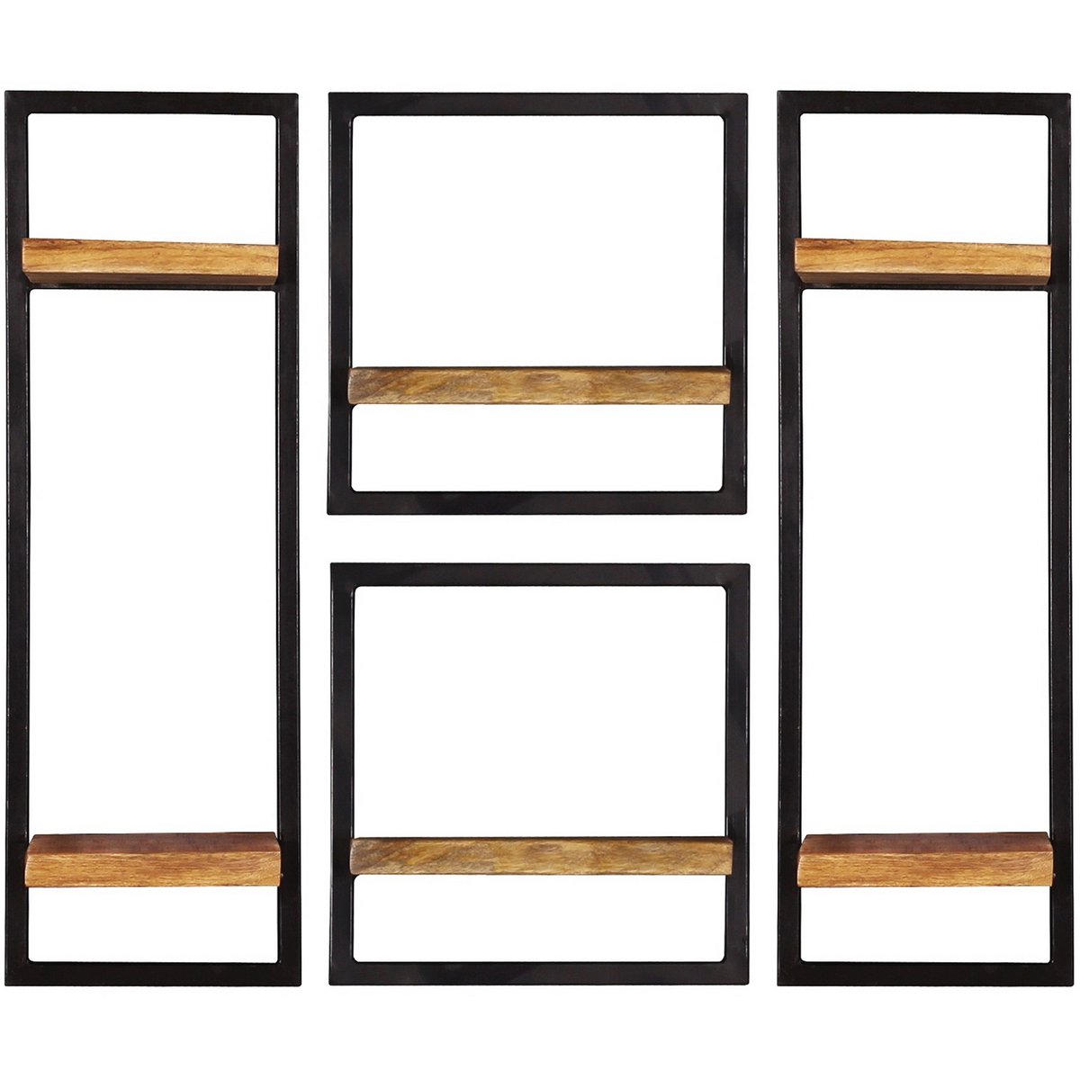 Wandregal-Set, 4-teilig