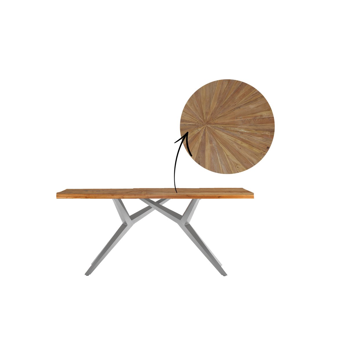 Tisch 200x100 cm