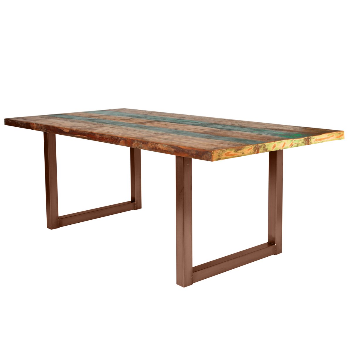 Tisch 200x100 cm, buntes Altholz