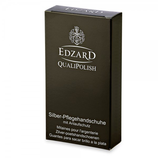EDZARD QualiPolish® Silber-Pflegehandschuhe Silberhandschuhe (Paar)