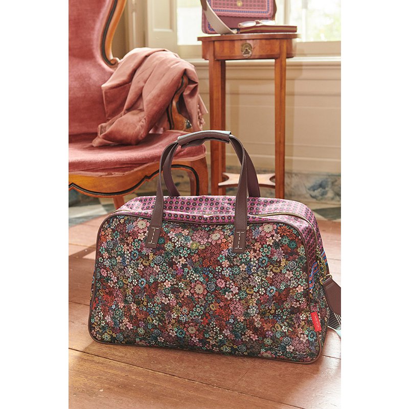 Wochenendtasche Medium Tutti i Fiori Pink 57x22x37cm