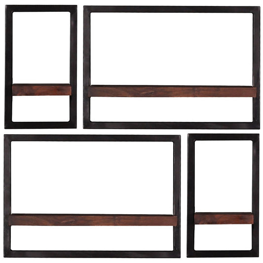 Wandregal-Set, 4-teilig