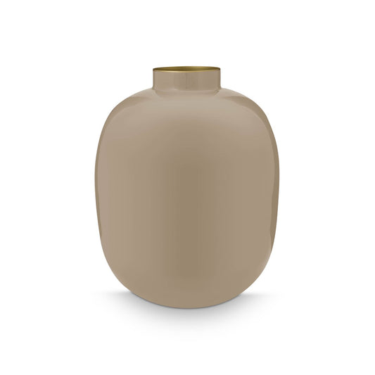 Vase Metall Khaki 32cm