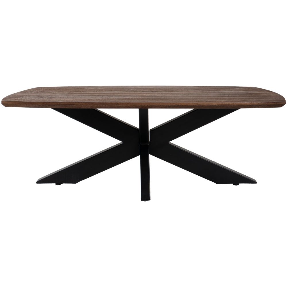 Couchtisch Felix – Espresso Mangoholz – 120 x 55 cm