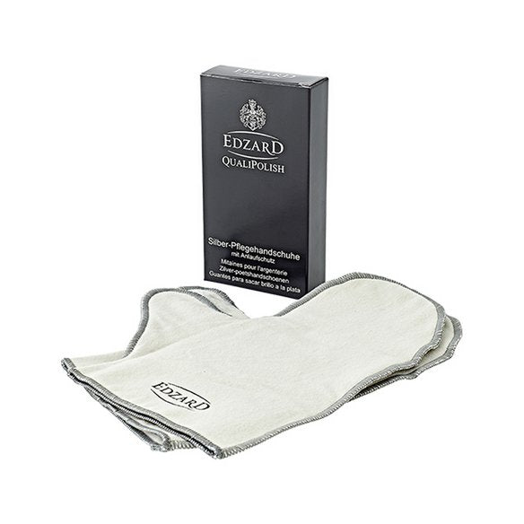 EDZARD QualiPolish® Silber-Pflegehandschuhe Silberhandschuhe (Paar)