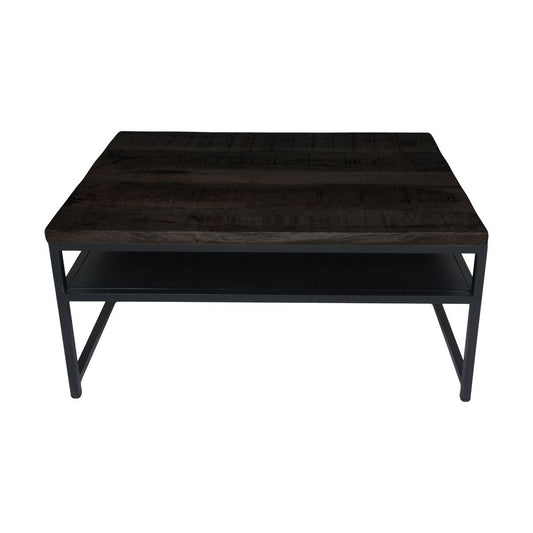 Couchtisch Delhi Black Mangoholz 91 x 61 cm