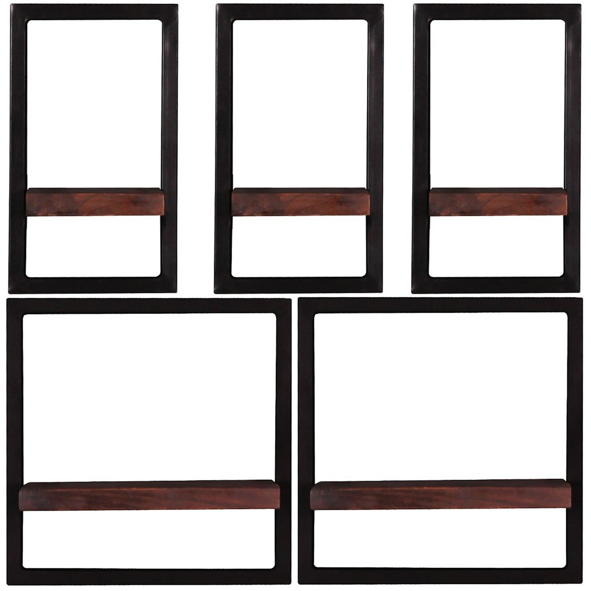 Wandregal-Set, 5-teilig