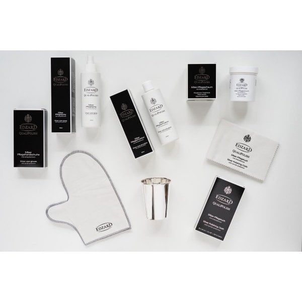 EDZARD QualiPolish® Silber-Pflegehandschuhe Silberhandschuhe (Paar)