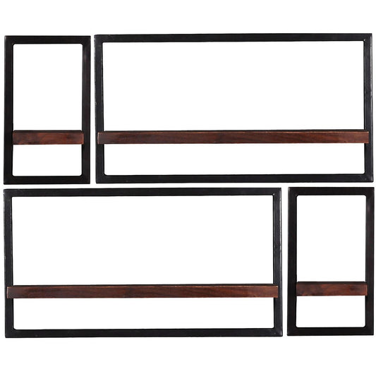 Wandregal-Set, 4-teilig
