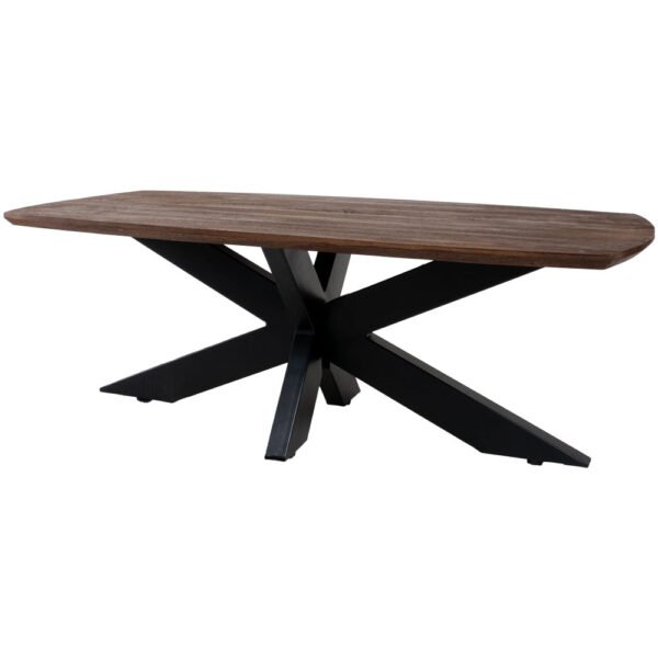 Couchtisch Felix – Espresso Mangoholz – 120 x 55 cm