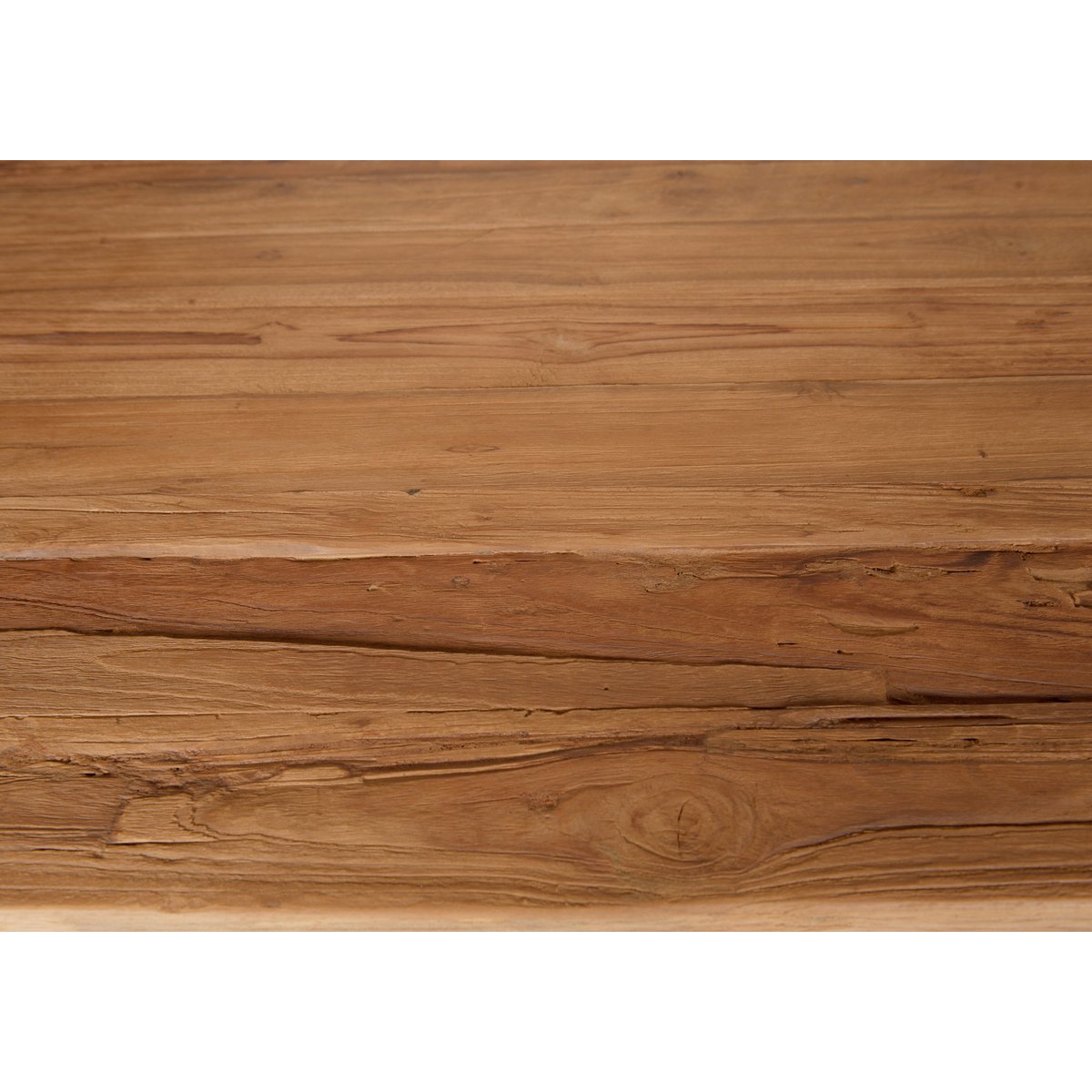 Tisch 240x100 cm, recyceltes Teak natur