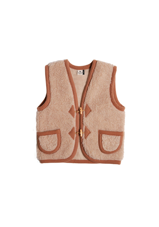 Alwero Bodywarmer Alpen Junior Beige 104-110