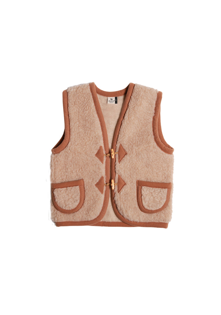 Alwero Bodywarmer Alpen Junior Beige 116-122