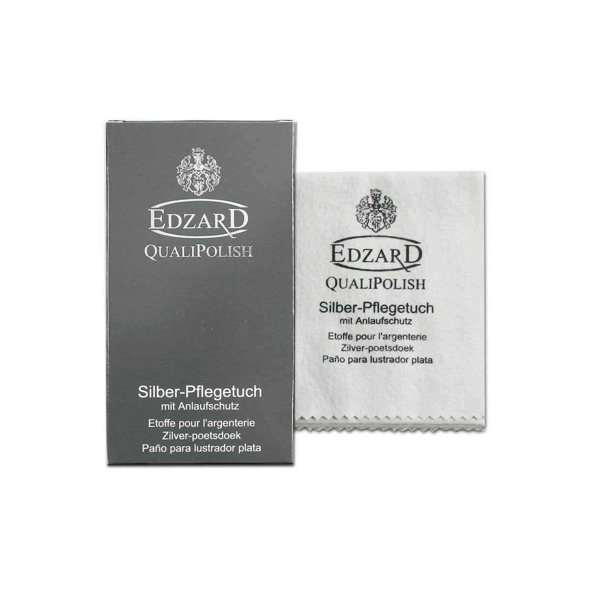 EDZARD QualiPolish® Silber-Pflegetuch Silbertuch 30 x 45 cm