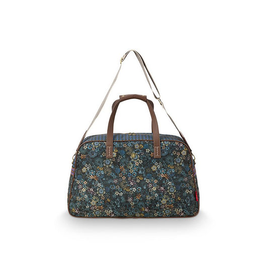 Wochenendtasche Medium Tutti i Fiori Blau 57x22x37cm