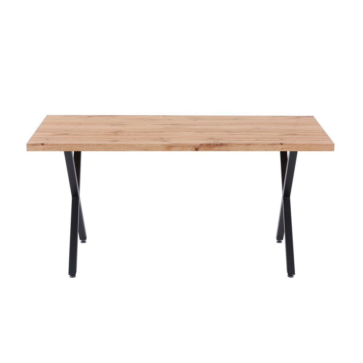 Tisch 160x90 cm mit X-Gestell